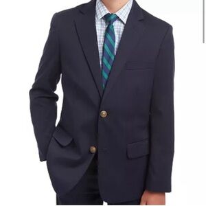Tommy Hilfiger Big Boys Alexander Suit Jacket and shirt